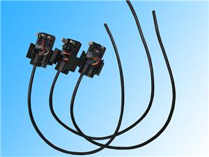 黑色照明支路连接插头